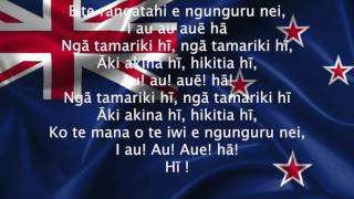 New Zealand National Anthem Haka Version [upl. by Silverstein]