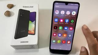 How to set custom ringtone and Notification Tone on Samsung Galaxy A22 and A22 5G [upl. by Anahahs]