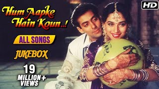 Hum Aapke Hain Koun All Songs Jukebox HD  Salman Khan amp Madhuri Dixit  Evergreen Bollywood Songs [upl. by Elaval]