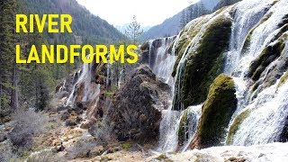 What types of Landforms are made by Rivers [upl. by Ariane512]