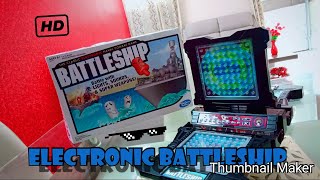 HASBRO ELECTRONIC BATTLESHIP UNBOXING and REWIEW [upl. by Kcerb]