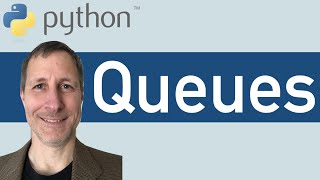 Python QUEUEs  Queue implementation example [upl. by Amaerd276]