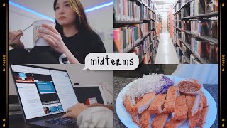 college midterms → fall 2020  exam week vlog [upl. by Stafani]