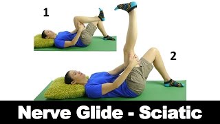 Nerve Glide  Sciatic  Ask Doctor Jo [upl. by Halehs804]