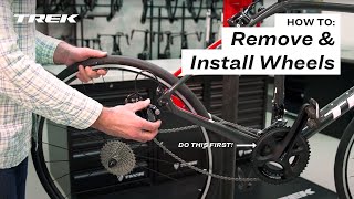 How To Remove and Install Bike Wheels [upl. by Eanaj]