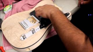 Routing for Humbuckers Telecaster DIY Guitar part 2 [upl. by Partridge]