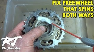 Repair Freewheel That Spins Both Ways [upl. by Aurelea]