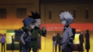 Killua being jealous for 4 minutes and 14 seconds [upl. by Ellenohs]