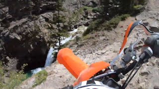 Motorcyclist survives terrifying fall from Colorado cliff  ABC7 [upl. by Hach]