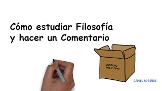 Cómo estudiar Filosofía [upl. by Ferdy]