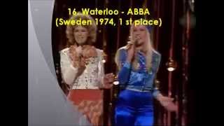 Top 30 Eurovision Songs from 1970 to 1979 [upl. by Rotberg]