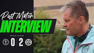 PostMatch Interview  Cotterill post RWBTFC [upl. by Halland]