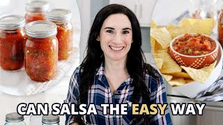 Learn How to Can Salsa the Easy Way [upl. by Ennahteb872]