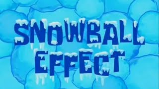 Real Life Spongebob Snowball Effect Coconut Productions Christmas Special [upl. by Brittany]