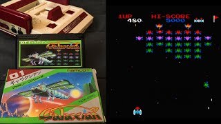 Galaxian for the Nintendo FamicomNES Unboxing and Gameplay Review [upl. by Britte]