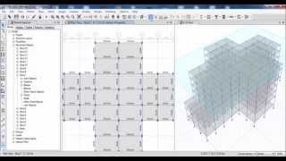 ETABSDraw Columns Beams and Slabs [upl. by Eromle]