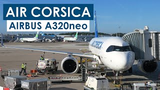 Flight Report AIR CORSICA  Paris ✈ Ajaccio  Airbus A320neo  Economy [upl. by Karyl]