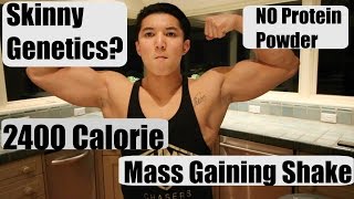 Homemade Mass Gainer Shake  How I gained 20 Lbs in 3 Months [upl. by End]