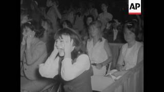 Pandemonium broke out when the Beatles appeared on stage at the Hollywood Bowl before a sellout aud [upl. by Cuda]