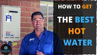 How to Get the Best Hot Water on Continuous Flow [upl. by Suoivatnod]