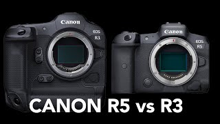 Canon R5 vs R3 Comparison [upl. by Isleana]