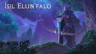 Sharm  Isil Elunfalo Night Elf Kaldorei World Of Warcraft Song [upl. by Fadden]