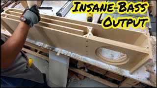 DIY Subwoofer Enclosure 2021 Edition  Caliwood Specialty [upl. by Neyu502]