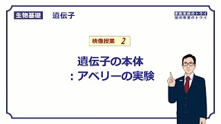 【生物基礎】 遺伝子2 アベリーの実験 （１０分） [upl. by Antin]