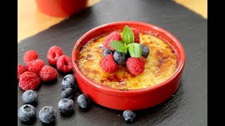 Vegan Crème Brûlée I The Buddhist Chef [upl. by Curnin28]