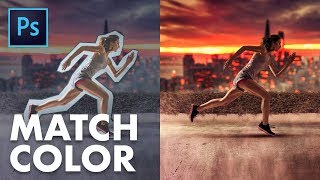 How to Match Color and Light in Photoshop 3STEP PROCESS [upl. by Weinert]