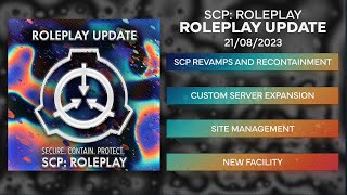 SCP Roleplay  Roleplay Update Announcement Trailer [upl. by Aynekat]