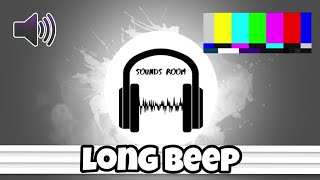 Long Beep Sound Effect HD  High Quality FREE [upl. by Aira]