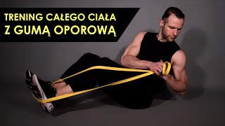 Trening Całego Ciała z Gumą Oporową  Power Band [upl. by Mella205]