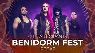 Benidorm Fest 2023 Spain  All Participants  RECAP [upl. by Zedecrem321]