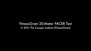 FitnessGram 20Meter PACER Test OFFICIAL AUDIO Part 1 [upl. by Zehc]