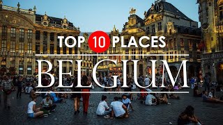 Top 10 Beautiful Places to Visit in Belgium  Belgium Travel Video [upl. by Ttej]