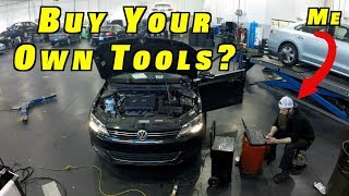 Professional Auto Mechanics Must Buy Their Own Tools [upl. by Hermes663]