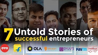 Untold Inspirational Stories of successful entrepreneurs  India [upl. by Harberd]