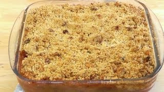 How to Make RHUBARB CRUMBLE  Delicious Recipe [upl. by Ardua30]