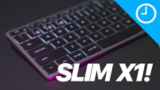 Satechi Slim X1 Review  better than Magic Keyboard [upl. by Lankton295]