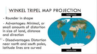 Types of Map Projections [upl. by Refannej]