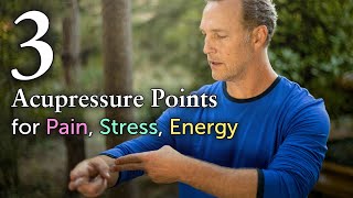 3 Common Acupressure Points Everyone Should Know Pain Stress Energy [upl. by Atnamas]