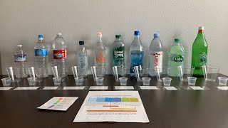 10 Popular Bottled Spring Water Brands Testing pH and TDS levels [upl. by Eladnyl]