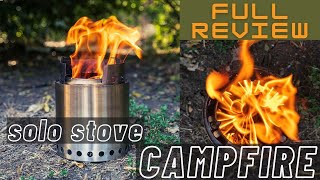 See the quotSmokelessquot Campfire  Solo Stove FULL Review [upl. by Calbert732]