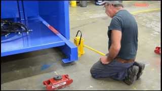 How to Use Machinery Skates Toe Jacks and Roller Skids [upl. by Abrahan178]