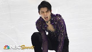 Yuzuru Hanyus excellent Grand Prix Final free skate  NBC Sports [upl. by Aysan]