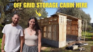 NEW BUILD Off Grid Storage Cabin DIY Timber Build [upl. by Penelopa]