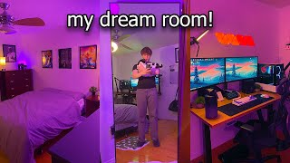 Building My DREAM Room MAKEOVER  TRANSFORMATION [upl. by Nyrret]