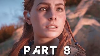 HORIZON ZERO DAWN Walkthrough Gameplay Part 8  Nora PS4 Pro [upl. by Bailie]