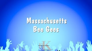 Massachusetts  Bee Gees Karaoke Version [upl. by Lilla]